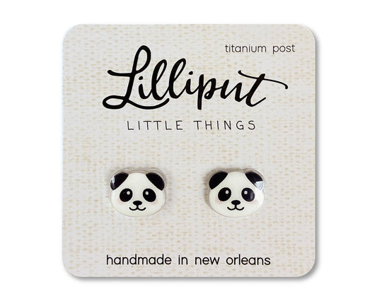 Lilliput Little Things | Panda Earrings