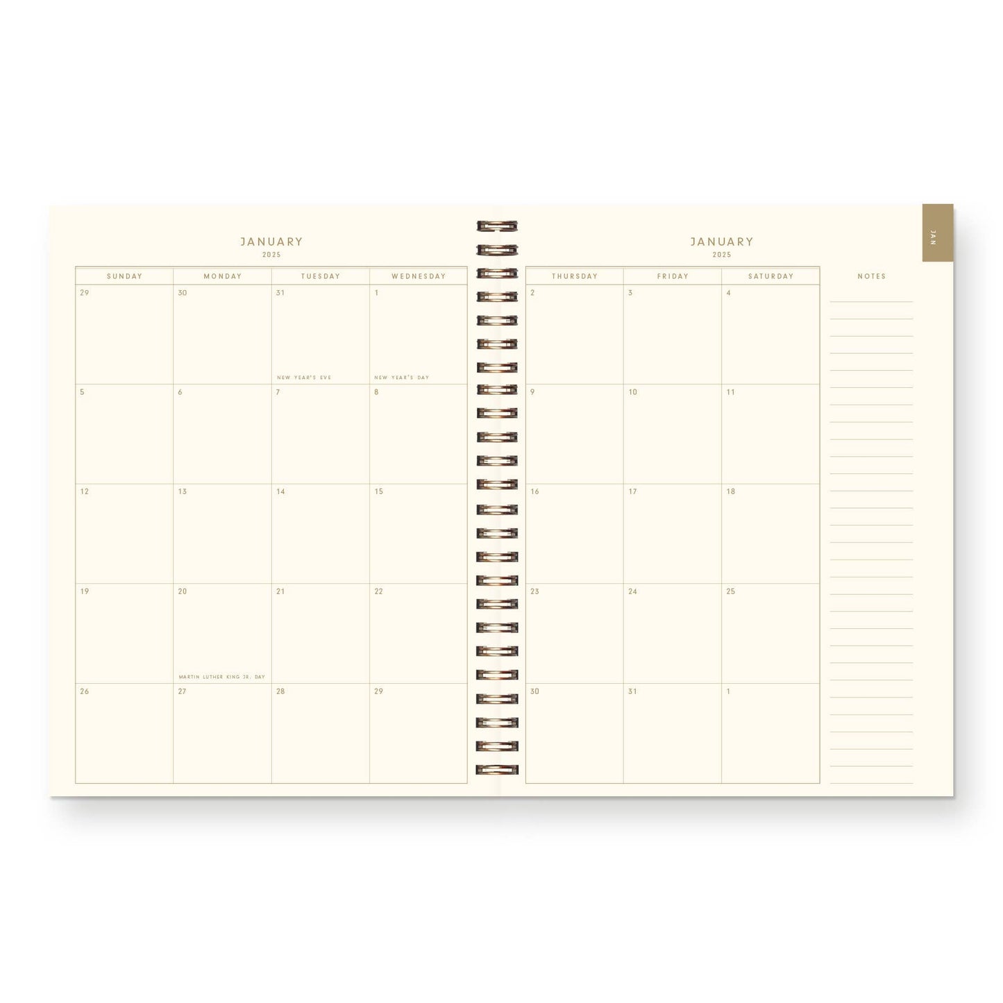 Ruff House | 2026 Striped Dated Planner : Calendar Year