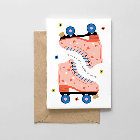 Spaghetti & Meatballs | Rollin Dirty, Happy Birthday! Roller Skate Design