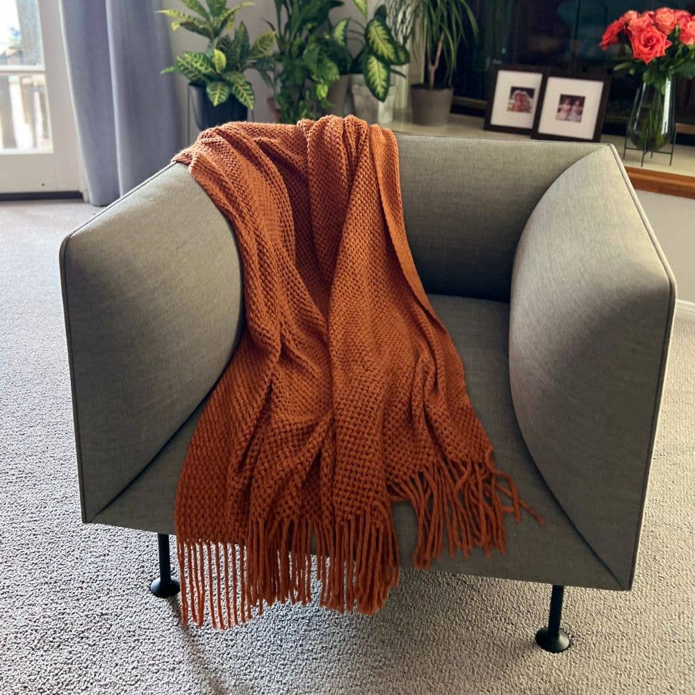 Humble Hilo | Knitted throw