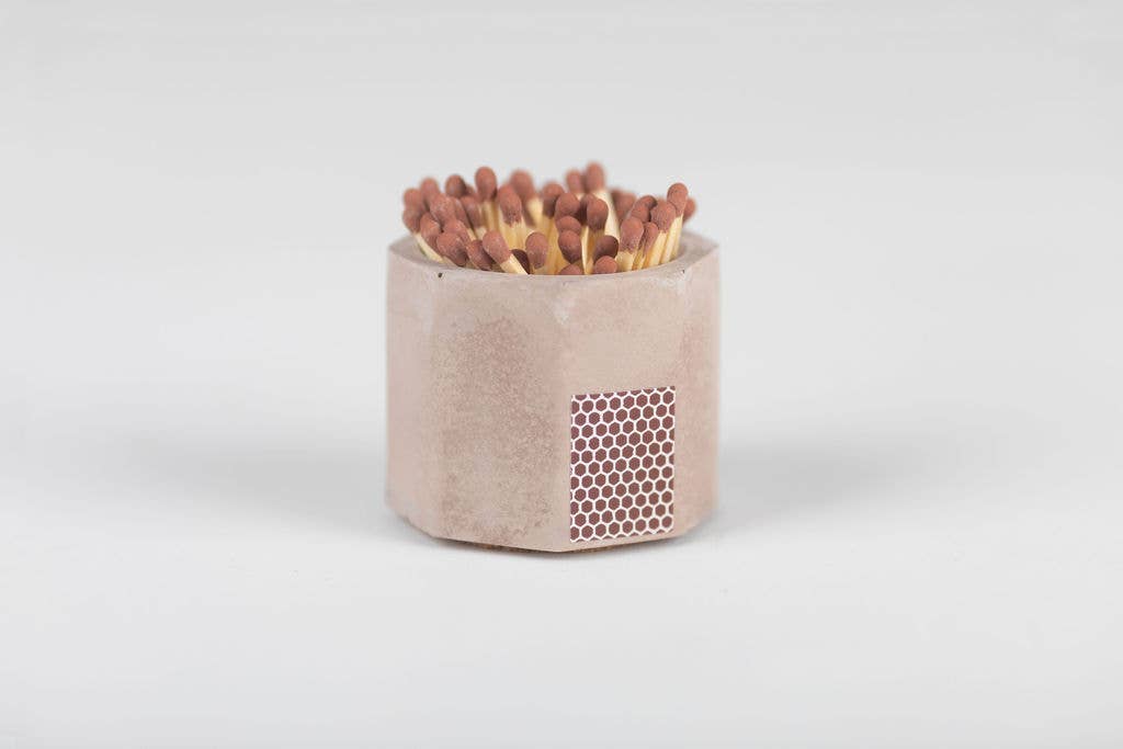 Tenn Prairie | Hand-poured Concrete Match Holder