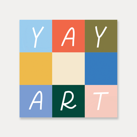 Yay Art Sticker