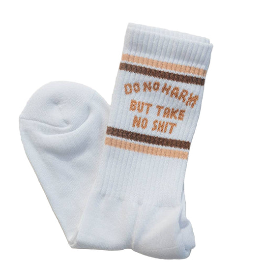 Do No Harm, Take No Shit Socks