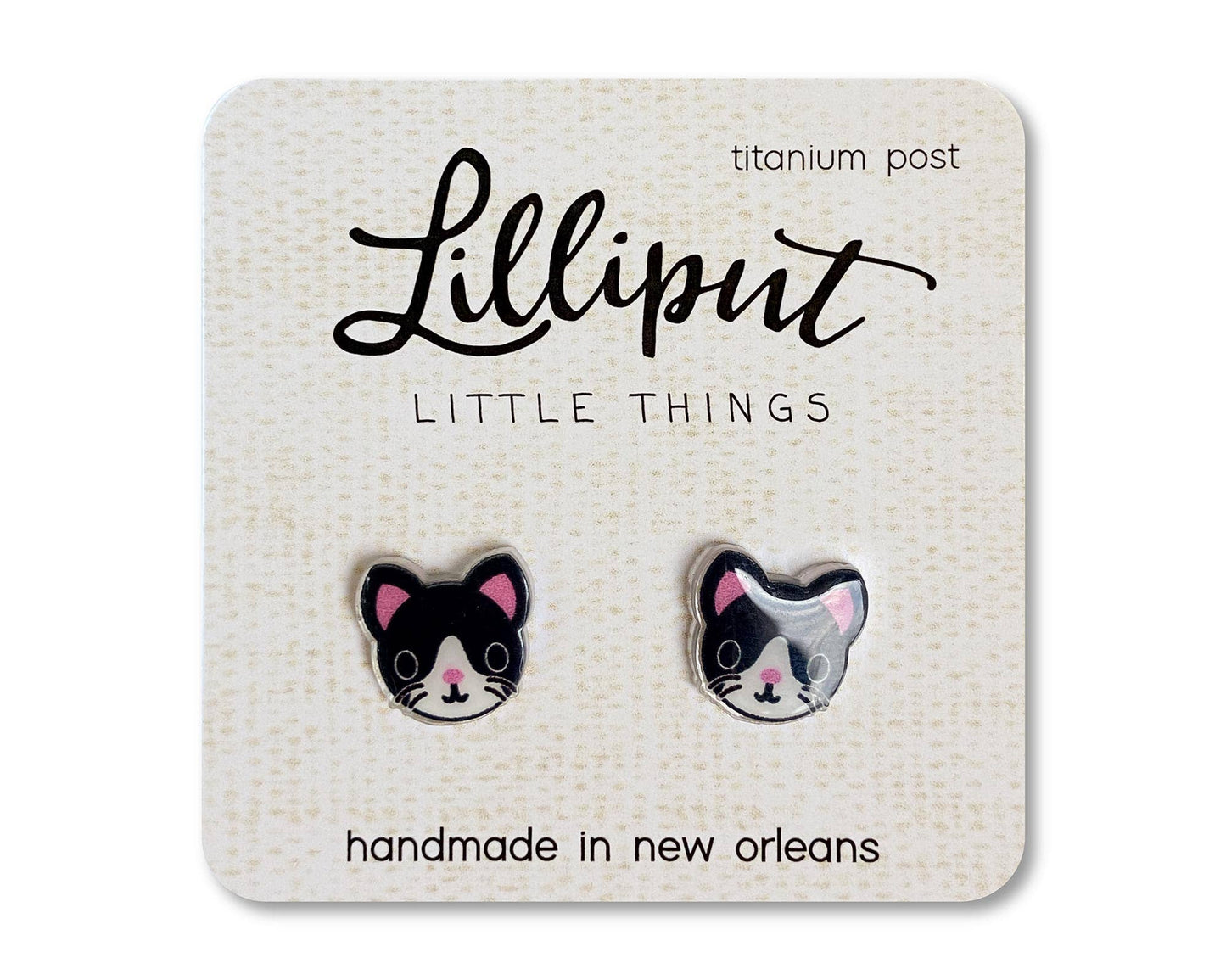 Lilliput Little Things | Kitty Cat Earrings