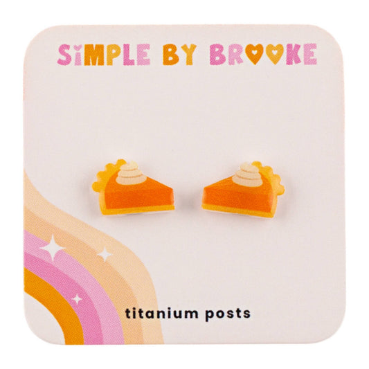 SimplebyBrooke | Pumpkin Pie Earrings