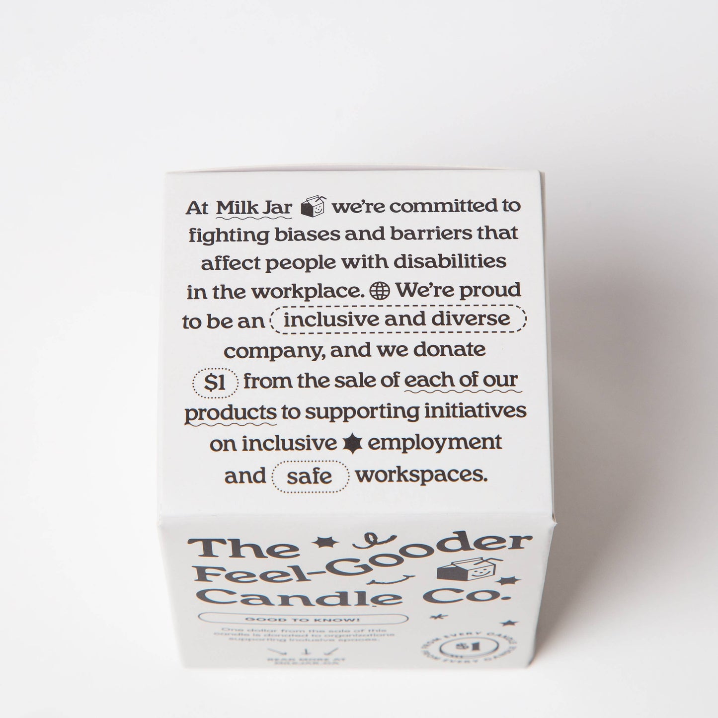 Milk Jar Candle Co | Citrus - Essential Oil Coconut Soy 8oz Candle