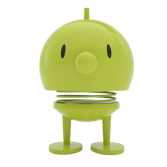 Green robot toy on a white background