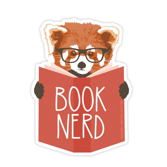 Modern Printed Matter | Book Nerd Sticker
