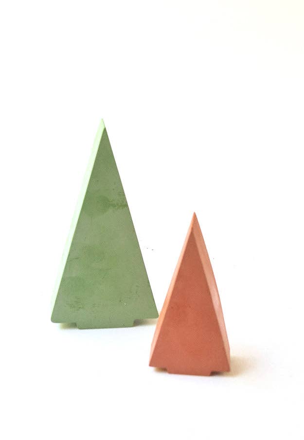 Cedar & Stone Garden | Concrete Modern Christmas Tree