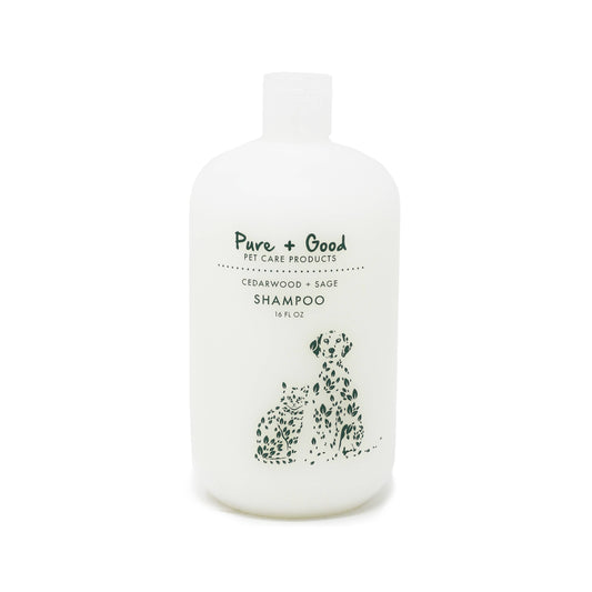 Pure + Good | Dog & Cat Shampoo | Cedarwood + Sage