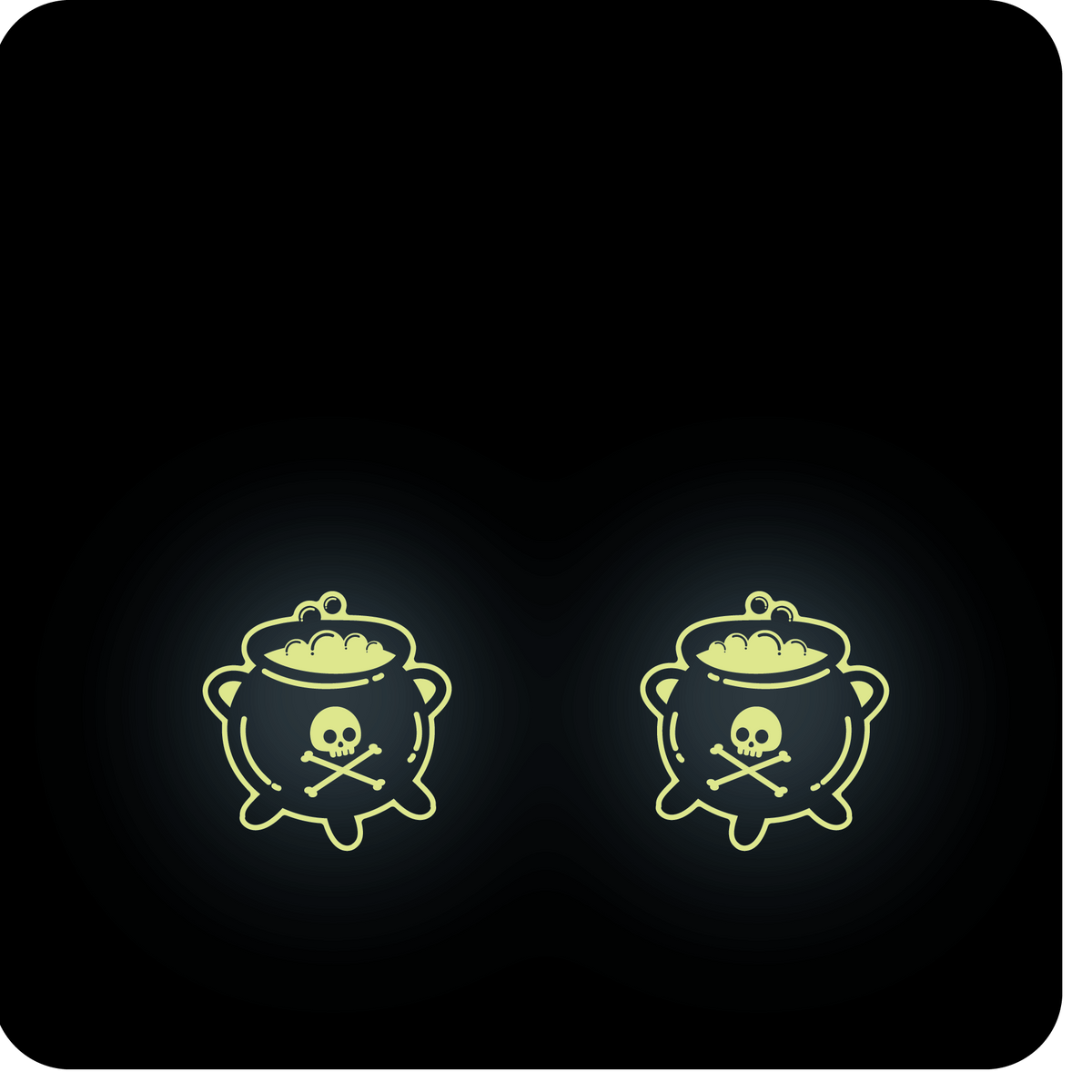 glow in the dark cauldron
