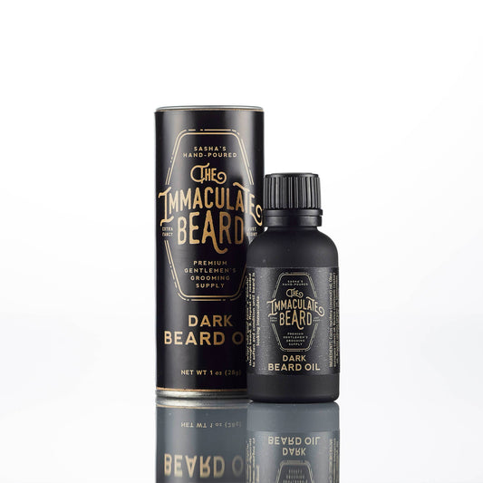 immaculate beard dark beard oil