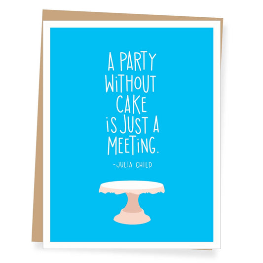 Apartment 2 Cards | Julia Child Quote Birthday Card
