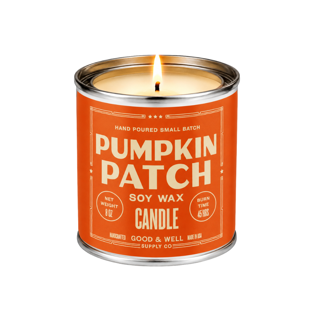 pumpkin patch soy wax candle