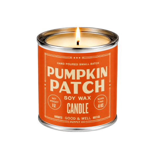 pumpkin patch soy wax candle