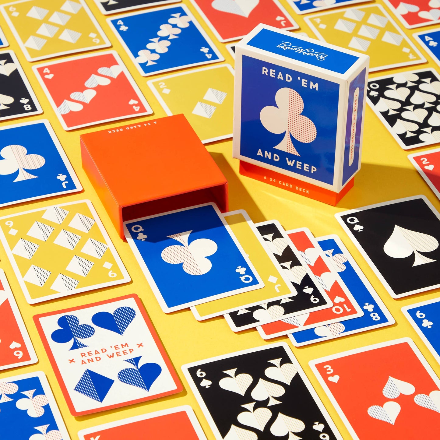 Chronicle Books | Brass Monkey | Read Em and Weep Playing Card Set
