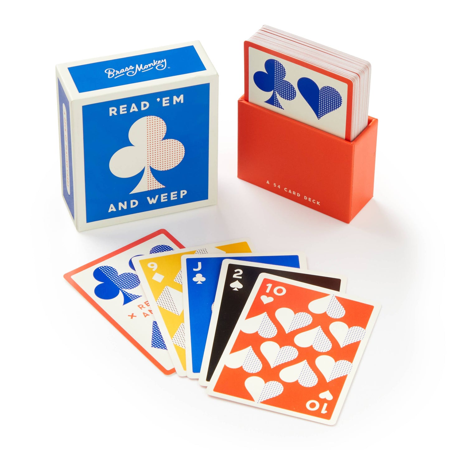 Chronicle Books | Brass Monkey | Read Em and Weep Playing Card Set