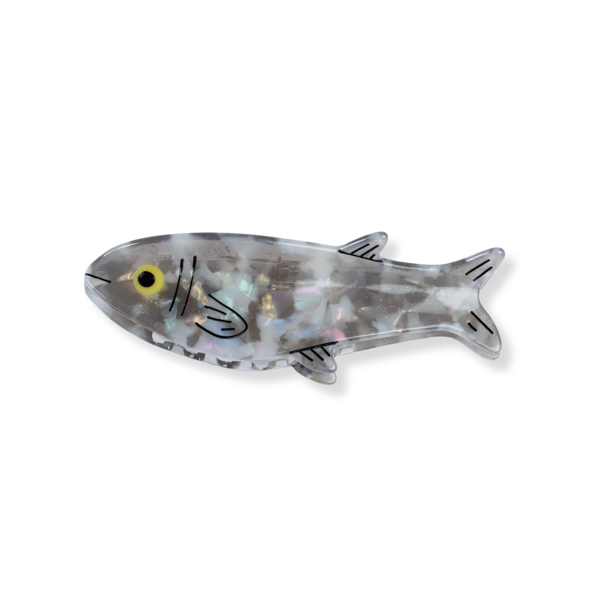 sardine hair clip