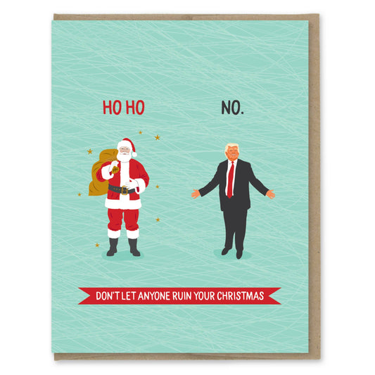 trump hoho no xmas card