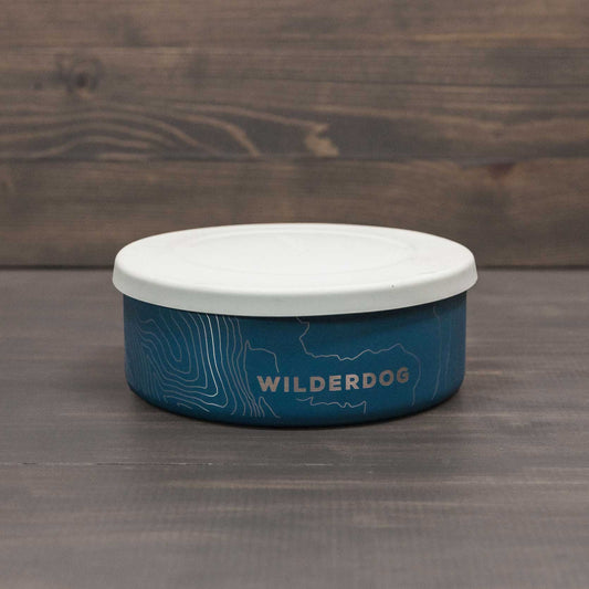 Wilderdog | Stainless Steel Bowl With Lid (16 oz)
