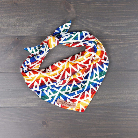 wilderdog rainbow bandana