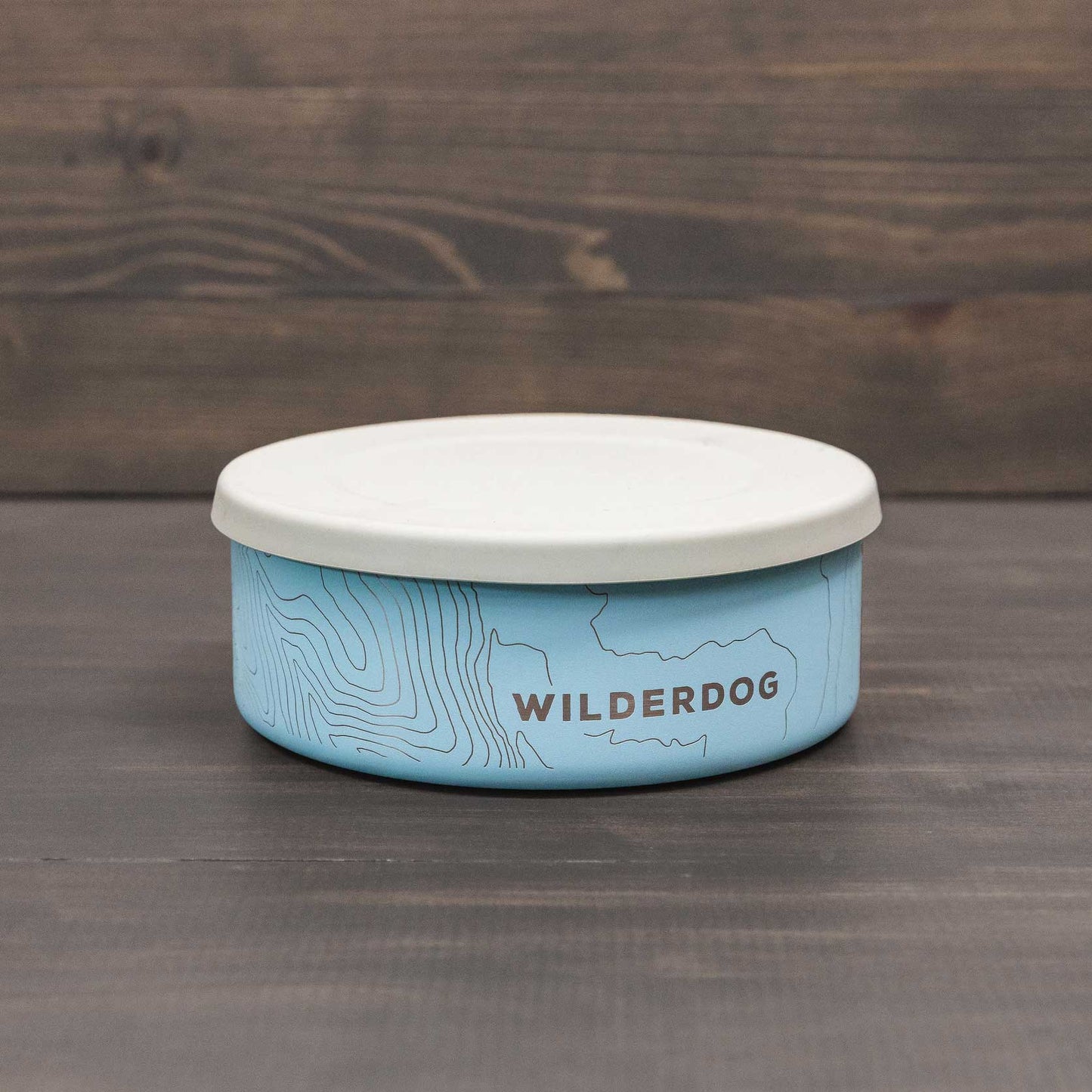 Wilderdog | Stainless Steel Bowl With Lid (16 oz)