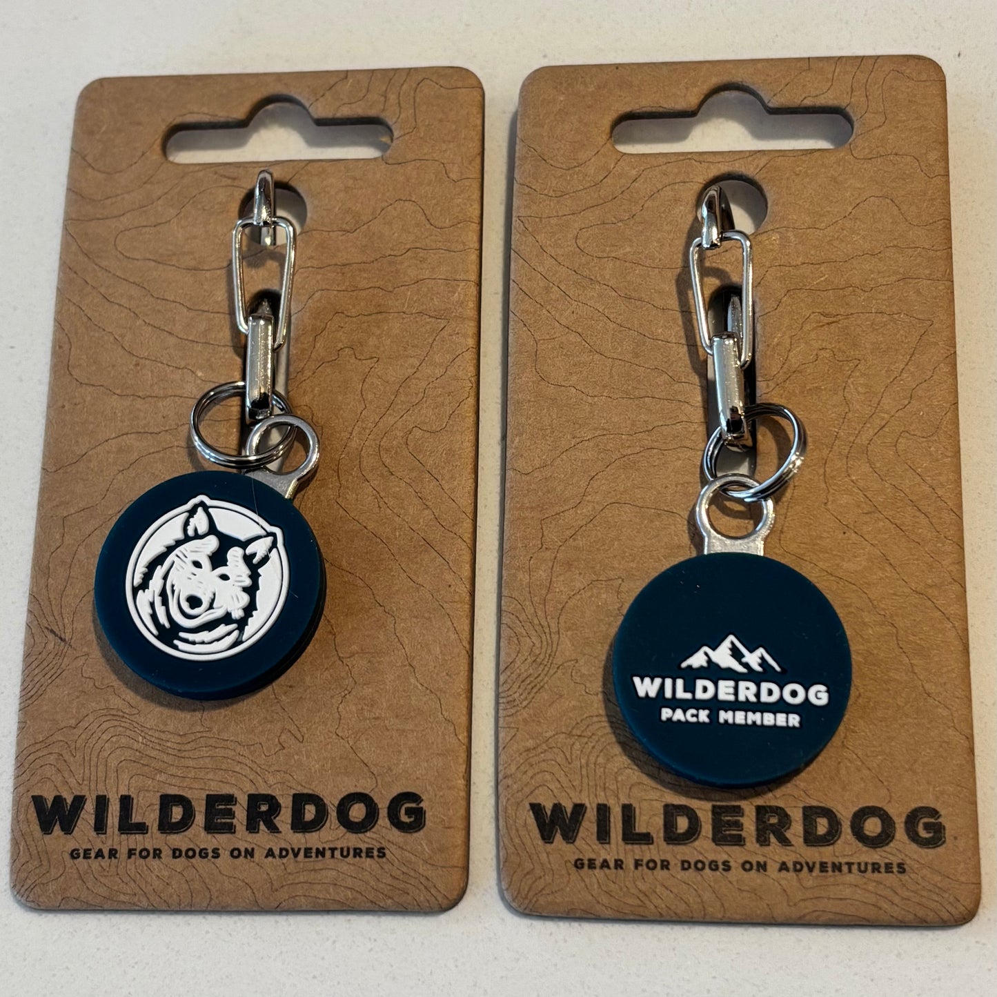 wilderdog tag blue