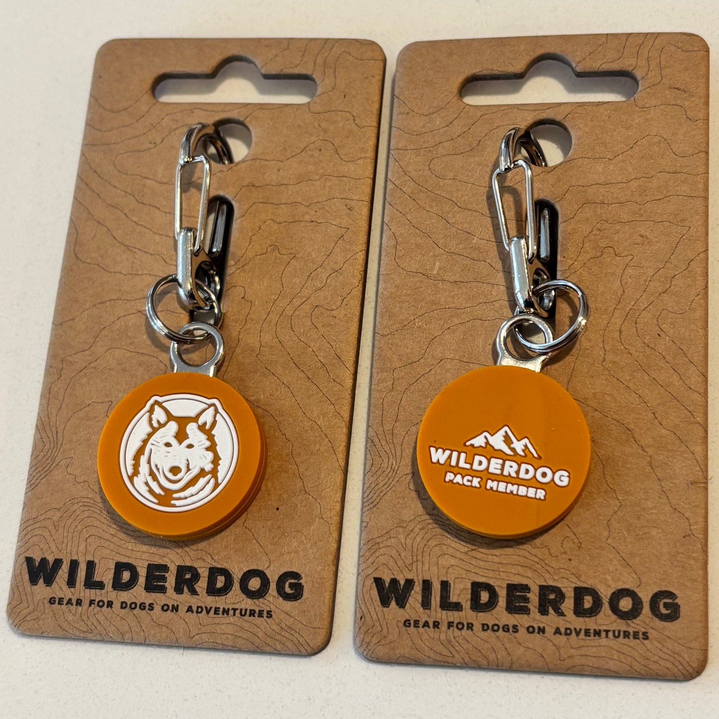 wilderdog tag yellow
