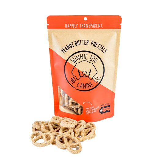 Winnie Lou Peanut Butter Pretzels