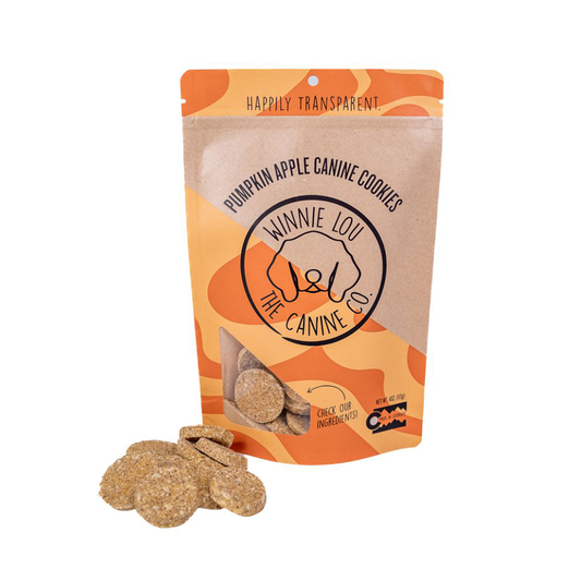 Winnie Lou Pumpkin Apple Canine Cookies